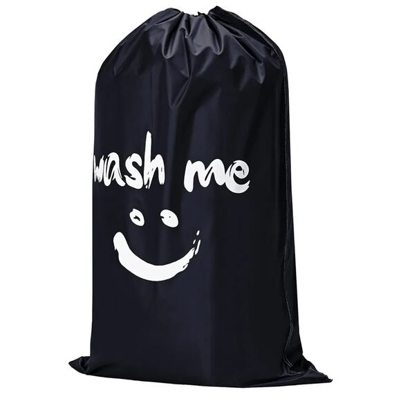 HOMEST XL Wash Me Travel Laundry Bag, Dirty Clothes Organizer - Picture 1 of 5